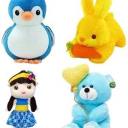 hellobear BLUE-PENGUIN,&DOLLS,&TEDDY,YELLOW-RABBIT- 25 cm-picture-30