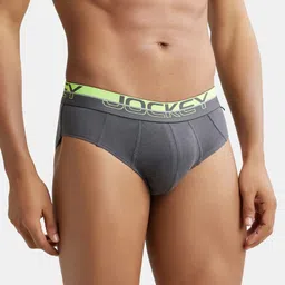 jockey Pack of 2 FP01 Super Combed Cotton Solid Men Brief image 4