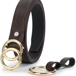 defivia Women Brown Artificial Leather Belt-picture-11