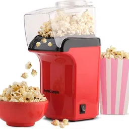 instacuppa Hot Air Popcorn Maker | Oil-Free Healthy Snacking | One-Touch Operation Fast Popping | BPA-Free | Dishwasher Safe | Butter Melting Scoop 1000 ml Popcorn Maker-picture-10