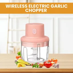 sacro Chopper (Electric Rechargeable Chopper) for Kitchen Vegetable Garlic Onion Q450 Electric Vegetable & Fruit Chopper-picture-37