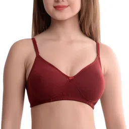 bilqis Pack of 3 Women Full Coverage Non Padded Bra image 3