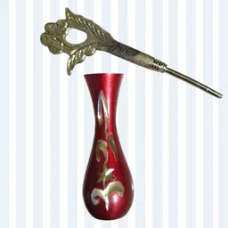 qadri surma & company Brass Surma Dani To Keep Surma Powder,Surmadani with Unique and Attractive image 3