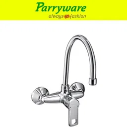 parryware Vista Wall Mounted Sink mixer with Swivel Spout set of 4 pic 048 Wall Mounted Sink mixer with Swivel Spout Sink Mixer Faucet image 3
