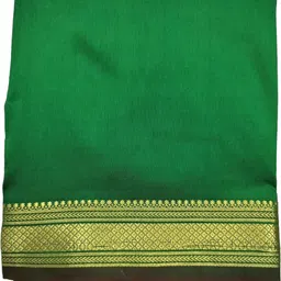 Ishrattextile Traditional Men Paithani Silk Dhoti 4.15 Mtr Woven Men Dhoti-image-2