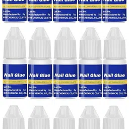 qul.w Nail Glue For Artificial Nail Waterproof Nail Adhesive Bottle(15Piece) NG4-picture-40