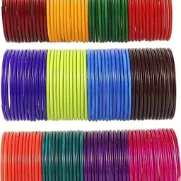 shubhlaxmi Glass Bangle Set-picture-16