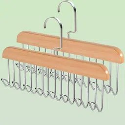 zvaynjx 8-Hook Oak Holder – Headwear Handbag & Garment Wooden Shirt Pack of 2 Hangers For Shirt-picture-32