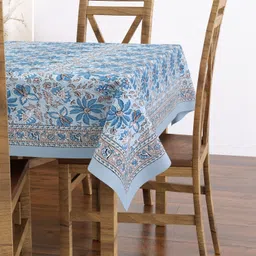 texstylers Cotton 6 Seater Floral Table Cover image 3