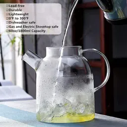 goldfinch 1.8 L Glass Water Jug image 3