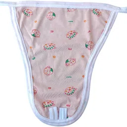 jainam traders Cotton Cloth U Shape Nappy/Langot for New Born Baby (Multi,0-6 Months) Pack of 5 image 3