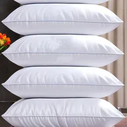 urmila creation Microfibre Sleeping Pillow Pack of 5 Solid LUXURY image 1