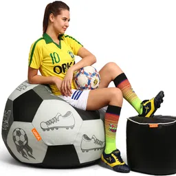 orka XXL Tear Drop Bean Bag Cover(Without Beans) image 5