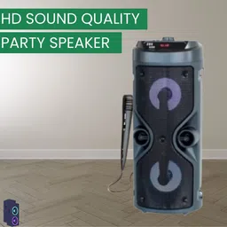 YAROH 4210 (WIRELESS BLUETOOTH TOWER SPEAKER) Stereo Sound Quality With wired MicQ451 30 W Bluetooth Tower Speaker-image-71