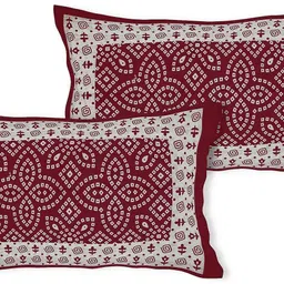 magical Cotton Double Flat 144 TC Printed Bedsheet image 3