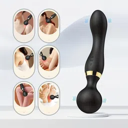 Zovilstore Cordless Handheld Massager – Dual Head Electric Massager for Full-Body Comfort Massager image 2