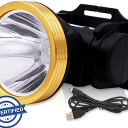 sunaze 50 Watt Laser With Blinker (SOS Mode) Rechargeable Head Torch with Lithium-ion Battery for Farmers, Fishing, Camping, Hiking, Cycling, Running 8 hrs Torch Emergency Light-picture-19