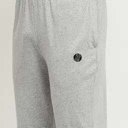 max Men Solid Grey Track Pants image 5