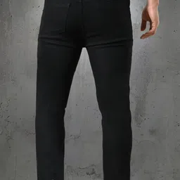 fader Men Relaxed Fit Mid Rise Black Jeans image 2