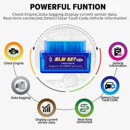 s p enterprises Mini ELM327 OBD2 Scanner 1PCS OBD Reader image 3
