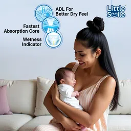 little smile Baby Pant Diaper - XL image 3