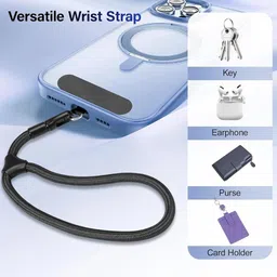 HASTHIP Phone Wristlet Strap with Tether Tab Swivel Clasp and Adjustable Buckle Strap image 3