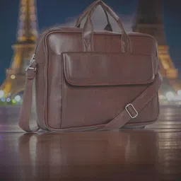 shivra Men & Women Brown Messenger Bag image 1