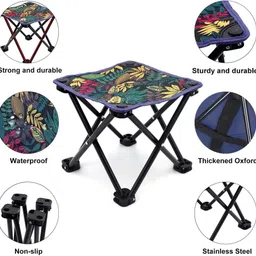 kashthbhanjan Camping Chair Max Load 100Kg Portable Chair image 2