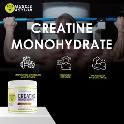 muscle asylum Micronized Creatine Monohydrate Powder Creatine image 4