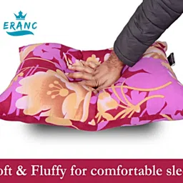 villagers Polyester Fibre Abstract Sleeping Pillow Pack of 6 image 4