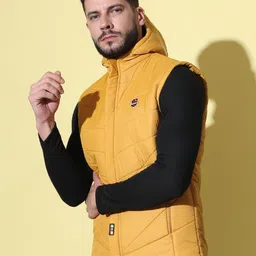 nysine Men Solid Bomber Jacket-picture-12