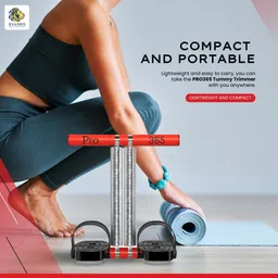 pro365 Double Spring Tummy Trimmer For Abs & Fat Burning Weight loss Exercises Ab Exerciser image 5