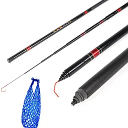 fbc 12ft fly fishing rod 360 cm with net Multicolor Fishing Rod-picture-10