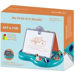 ophiuchus My First Art Studio 2 in 1 Multipurpose Double Faced Erasable Drawing Board image 3