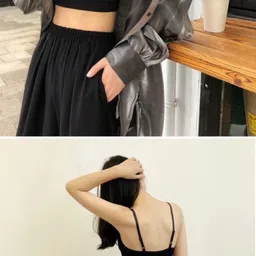 brankly urja Pack of 3 Women Cami Bra Lightly Padded Bra image 2