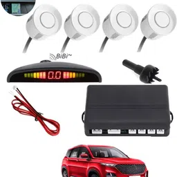 peeps store Universal 4 White Reverse Parking Sensor-PS25A280 Universal 4 White Reverse Parking Sensor-PS25A280 Parking Sensor image 1