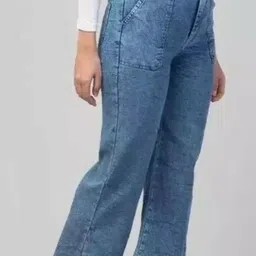 houseofcommon Women Regular Mid Rise Black Jeans image 4