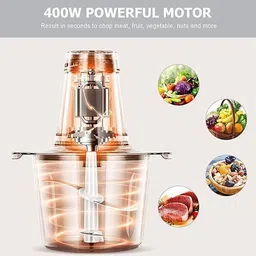 barkati Electric Vegetable Chopper 2 l Container Electric Vegetable & Fruit Chopper image 5
