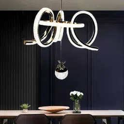 seetastic Luxury Curve Hanging Light Jhummer Ceiling Light Ceiling Lamp-picture-45