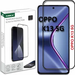 AIBEX Edge To Edge Tempered Glass for Oppo K13 5G| 9H Hardness | Anti-Glare & Anti-Fingerprint | Water Resistant | Edge-to-Edge Full Screen Protector | Bubble-Free Installation-picture-18