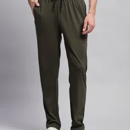 monte carlo Men Solid Green Track Pants-picture-15