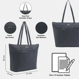 lavie Women Blue Tote image 4