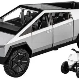 pepstter Cybertruck 1:24 Metal Car Toy with Open Doors, Light & Sound-picture-28