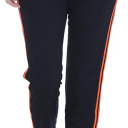 weboasis Women Solid Dark Blue Track Pants-picture-22