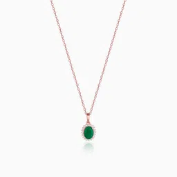 giva Rhodium Malachite Sterling Silver image 1