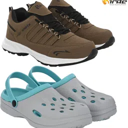 Birde Lightweight Combo Pack of 2 Stylish Sports Gym, Shoes With Clogs Walking Shoes For Men-picture-31