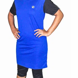 aqua holic LongTShirt 1 Self Design Women Swim-dress Blue Swimsuit-picture-24