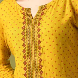 annsh apparel Printed Viscose Rayon Stitched Anarkali Gown image 5