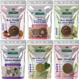 tummyfriendly foods Certified Organic Baby Food For Toddlers, 1 Year plus. 6 Packs, 50g Each Cereal image 1