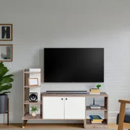 trevi furniture Genie Tv Unit In Marble & White Colour-picture-22